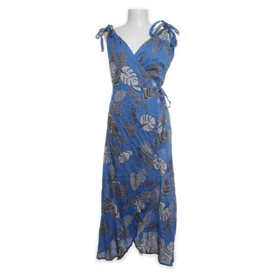 Wikkeljurk (Blauw, Meerkleurig) van Mango Casual