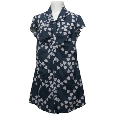 Dress (Blue, White, Multicolored) from Mossimo Cotton