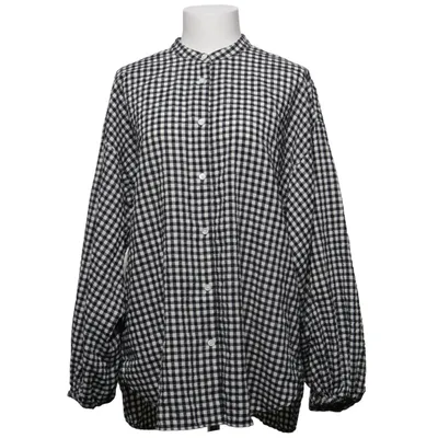 Blouse (Zwart, Wit) van Arket Katoen, Polyester