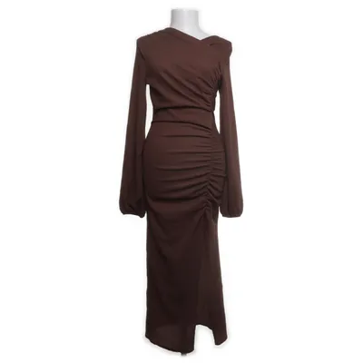 Robe longue (Marron) de ASOS Design Élasthane, Polyester