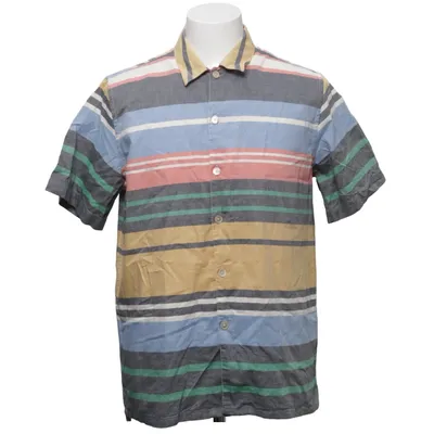 Short sleeve shirt (Blue, Multicolored) from Paul Smith Cotton, Leather