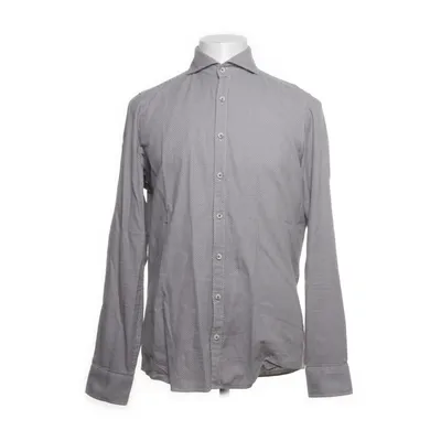 Shirt (White, Beige) from Olymp Cotton