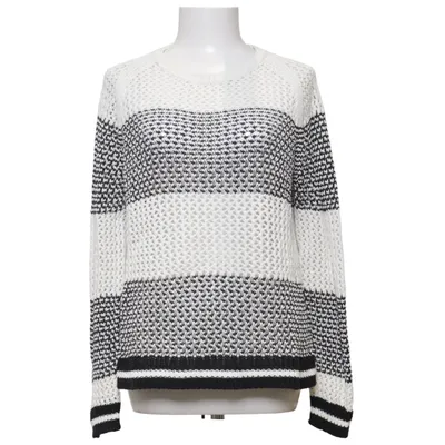 Sweater (Black, White) from Oui Acrylic, Cotton