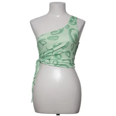 Crop top (Grøn) fra Double Crazy Elastan, Polyester