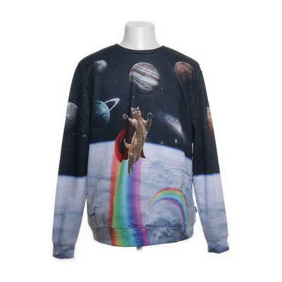 Sweatshirt (Blue, Multicolored) from Mr Gugu & Miss Go Cotton, Polyester