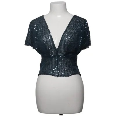 Top (Blauw) van Zara Elastaan, Polyester