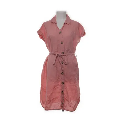 Skjortklänning (Rosa) från She Bomull, Linne