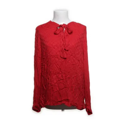 Sløjfebluse (Rød) fra Hampton Republic Viscose, Polyester
