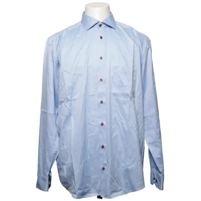 Shirt (Blue) from Peter Adam's Cotton