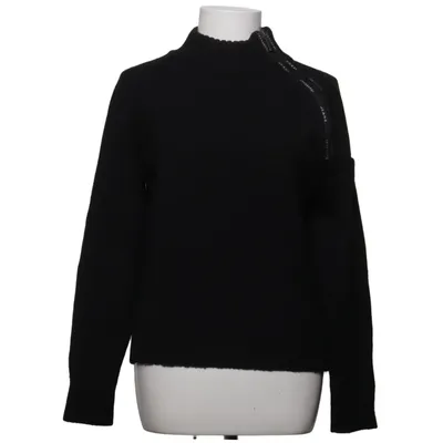 Rollkragenpullover (Schwarz) von Trussardi Jeans Acryl, Wolle