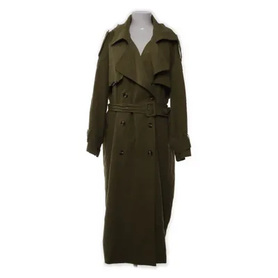 Trench-coat (Vert) de PrettyLittleThing Coton, Polyester