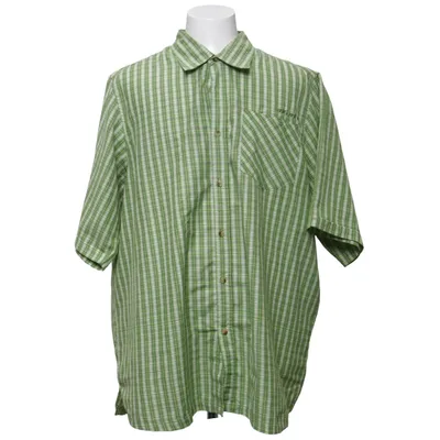 Chemise à manches courtes (Vert, Blanc) de Axant Polyester
