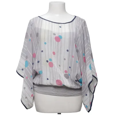 Blouse (Wit, Grijs, Meerkleurig) van Fever London Katoen, Polyester
