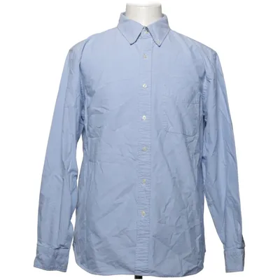 Overhemd (Blauw) van Uniqlo Katoen