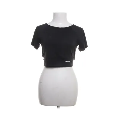 Träningstopp (Svart) från Stronger Elastan, Återvunnen polyester