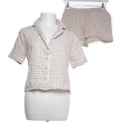 Pyjama (Beige, Wit) van Primark Katoen