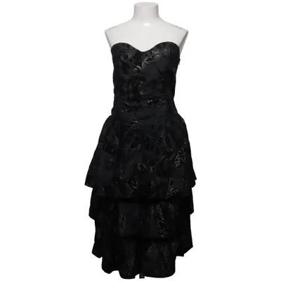 Cocktail dress (Black, Gold) from Klaus Steilmann Polyamide, Viscose