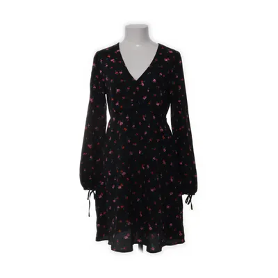 Wrap dress (Black, Multicolored) from New Look Tall Polyester