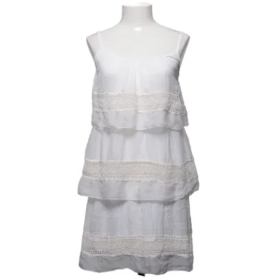 Robe (Blanc) de Altamira Élasthane, Soie, Viscose