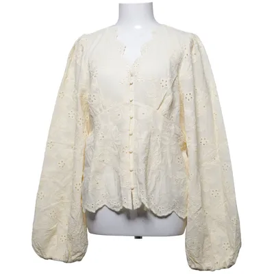 Blouse (Geel) van Gina Tricot Organisch katoen