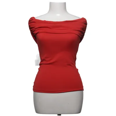 Top (Rød) fra H&M Elastan, Polyester