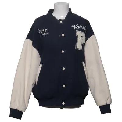 Varsity-jack (Blauw, Beige) van Subdued Acryl, Katoen, Polyamide, Polyester, Viscose, Wol
