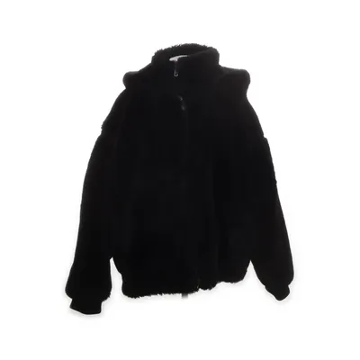 Winter jacket (White, Black) from Fanny Lyckman x Missguided Faux fur, Acrylic, Polyester