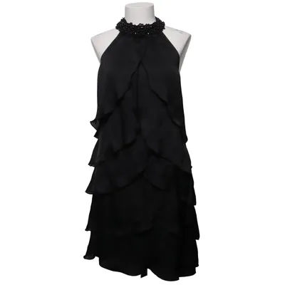 Robe dos-nu (Noir) de Jaune Rouge Polyester
