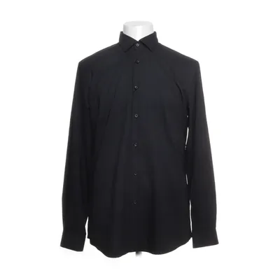 Button down shirt (Black) from Zara Elastane, Polyester