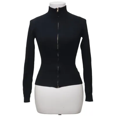 Cardigan (Black) from JLUXLABEL Nylon, Viscose