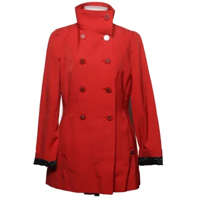 Manteau (Rouge) de Petroff Coton, Polyester
