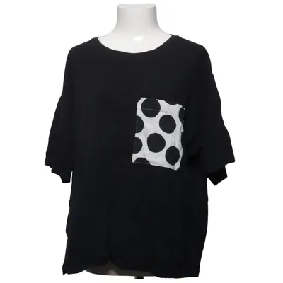 T-shirt (Svart, Vit) från Marimekko x Uniqlo Bomull