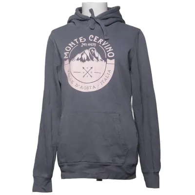 Capuchon sweater (Grijs) van Russell Katoen, Polyester