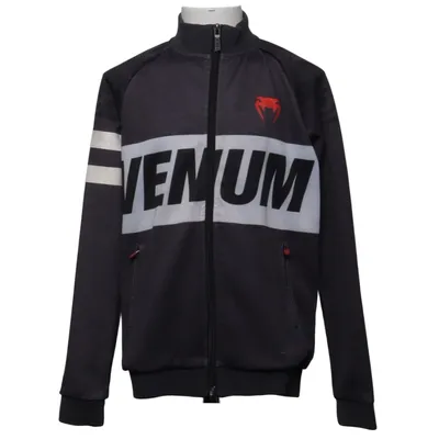 Træningsjakke (Grå, Hvid) fra Venum Elastan, Polyester
