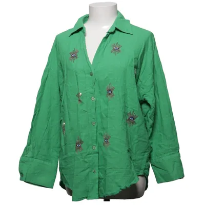 Shirt (Groen) van Tiffany & Tomato Polyester, Viscose