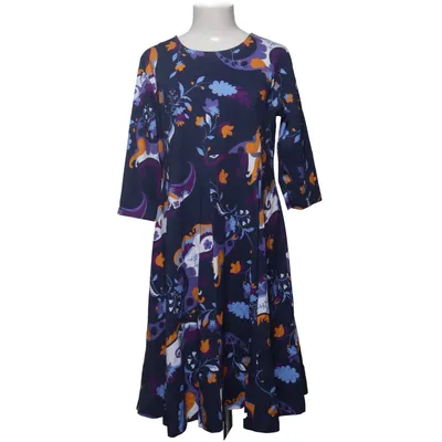 Robe (Bleu, Violet, Multicolore) de Jumperfabriken Coton, Élasthane