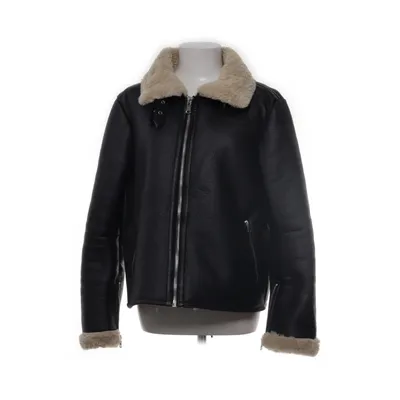 Shearlingjacka (Brun, Beige) från NA-KD Polyester, Polyuretan