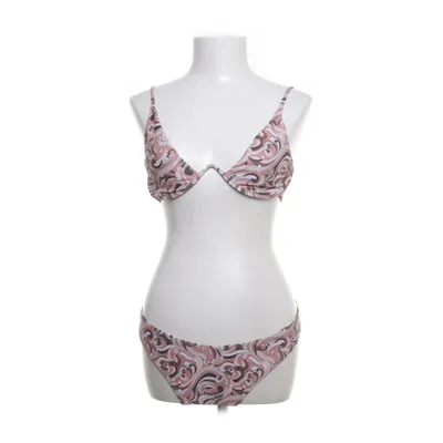 Bikini (Brun, Beige, Vit) från Bik Bok Swimwear Polyester, Elastan