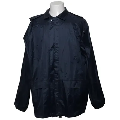 Veste imperméable (Bleu) de Us Basic Polyester