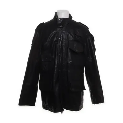 Leren jack (Bruin) van Barbour Katoen, Polyester, Leer