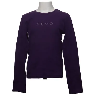 T-shirt à manches longues (Violet) de H&M Dubster Coton