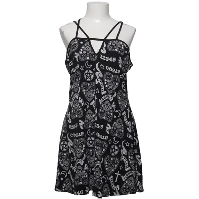 Robe (Noir, Blanc) de Banned Coton, Élasthane