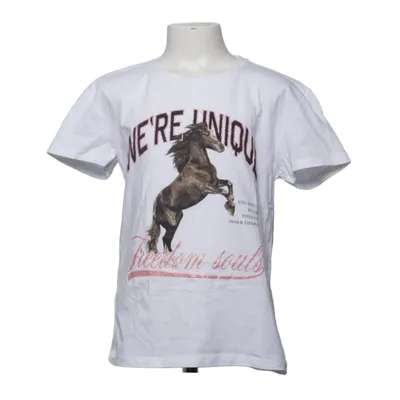 T-shirt (Vit, Flerfärgad) från Page One Young Bomull
