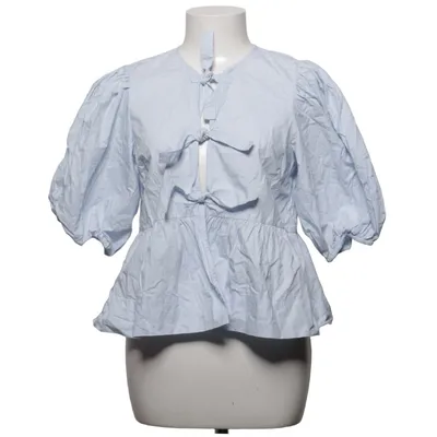 Top (Blue) from Ganni Organic cotton