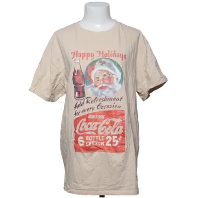 T-shirt (Beige, Röd) från Coca Cola Bomull
