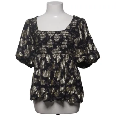 Haut (Noir, Or, Multicolore) de Indiska Fibre métallique, Polyester, Viscose