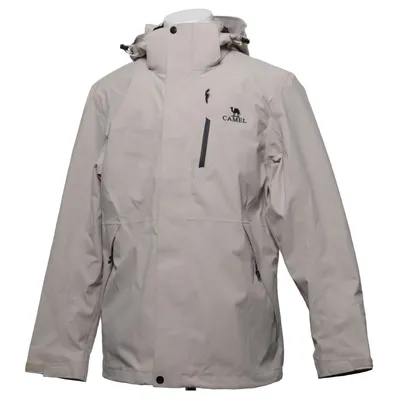Outdoor jas (Beige) van Camel Polyester