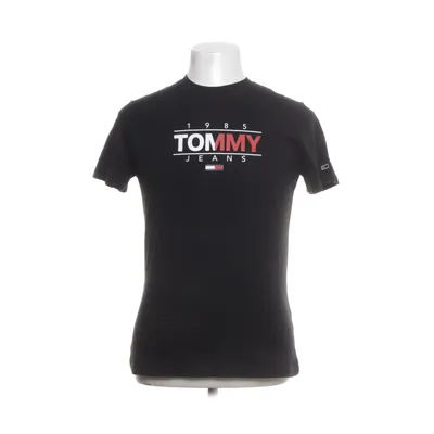 T-shirt (Sort) fra Tommy Hilfiger Jeans Bomuld