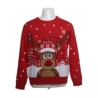 Kersttrui (Rood, Meerkleurig) van Primark Katoen, Polyester