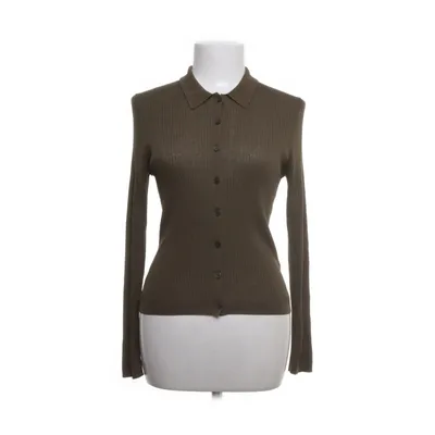 Cardigan (Groen) van Uniqlo Viscose, Gerecycled polyester